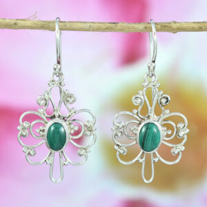 Butterfly Bun Bali silver Earring