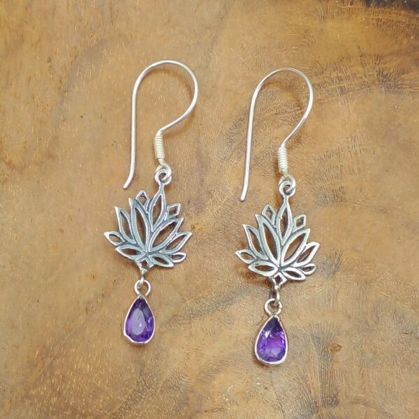 Traditional Bali Silver Earrings E1645PRDW115