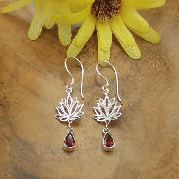 Traditional Bali Silver Earrings E1645PRDW115