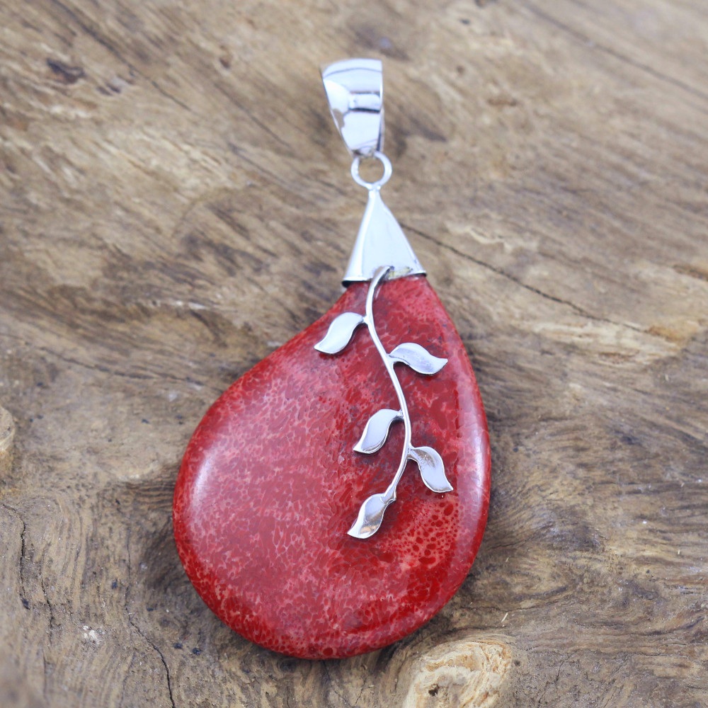 Bali Artisan Shell Pendant P180CRLW85 - Image 1
