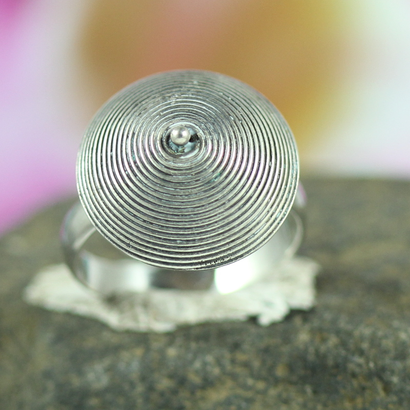 Sterling Silver Bali Ring R118W135 - Image 1