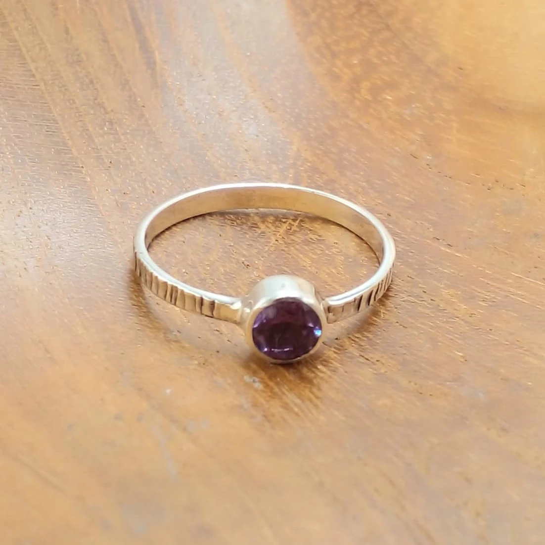 Hammer Ring With Gems R676RD-BTZW75 - Image 1