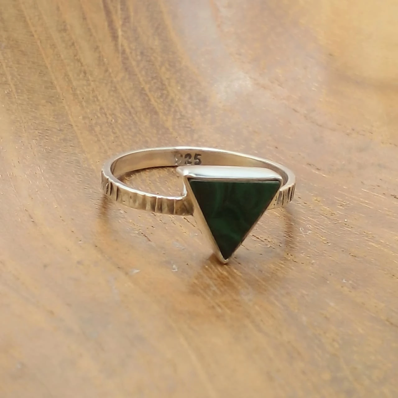 Hammer Ring With Gems R676RD-BTZW75 - Image 2