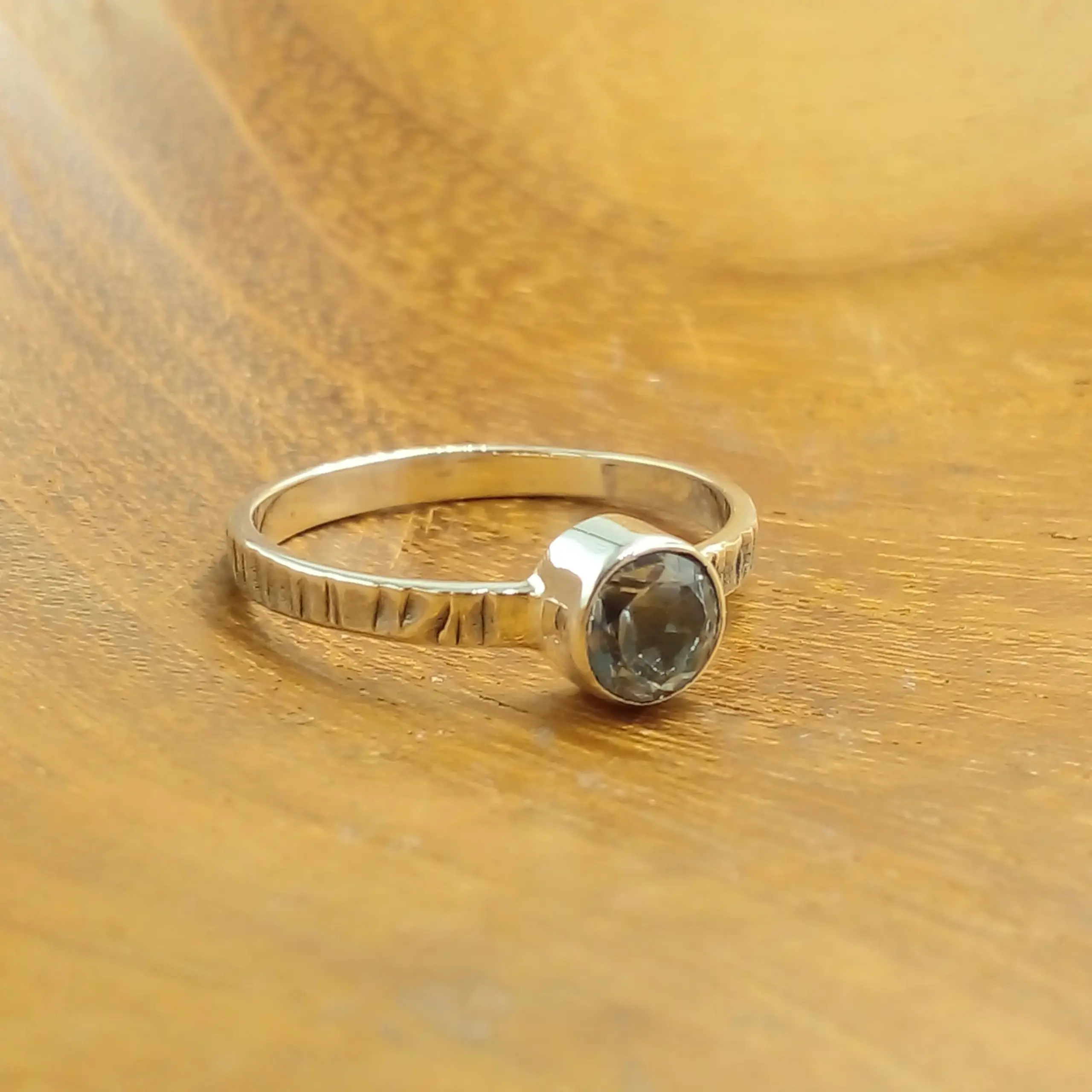 Hammer Ring With Gems R676RD-BTZW75 - Image 6