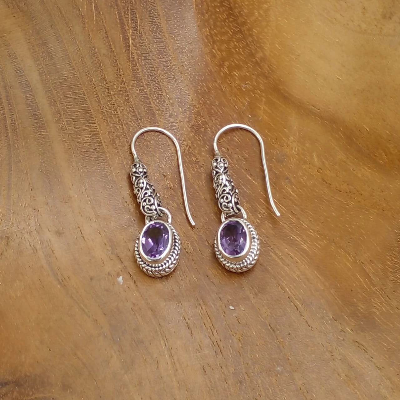 Silver Earrings With Gems E1810AMYW303 - Image 1
