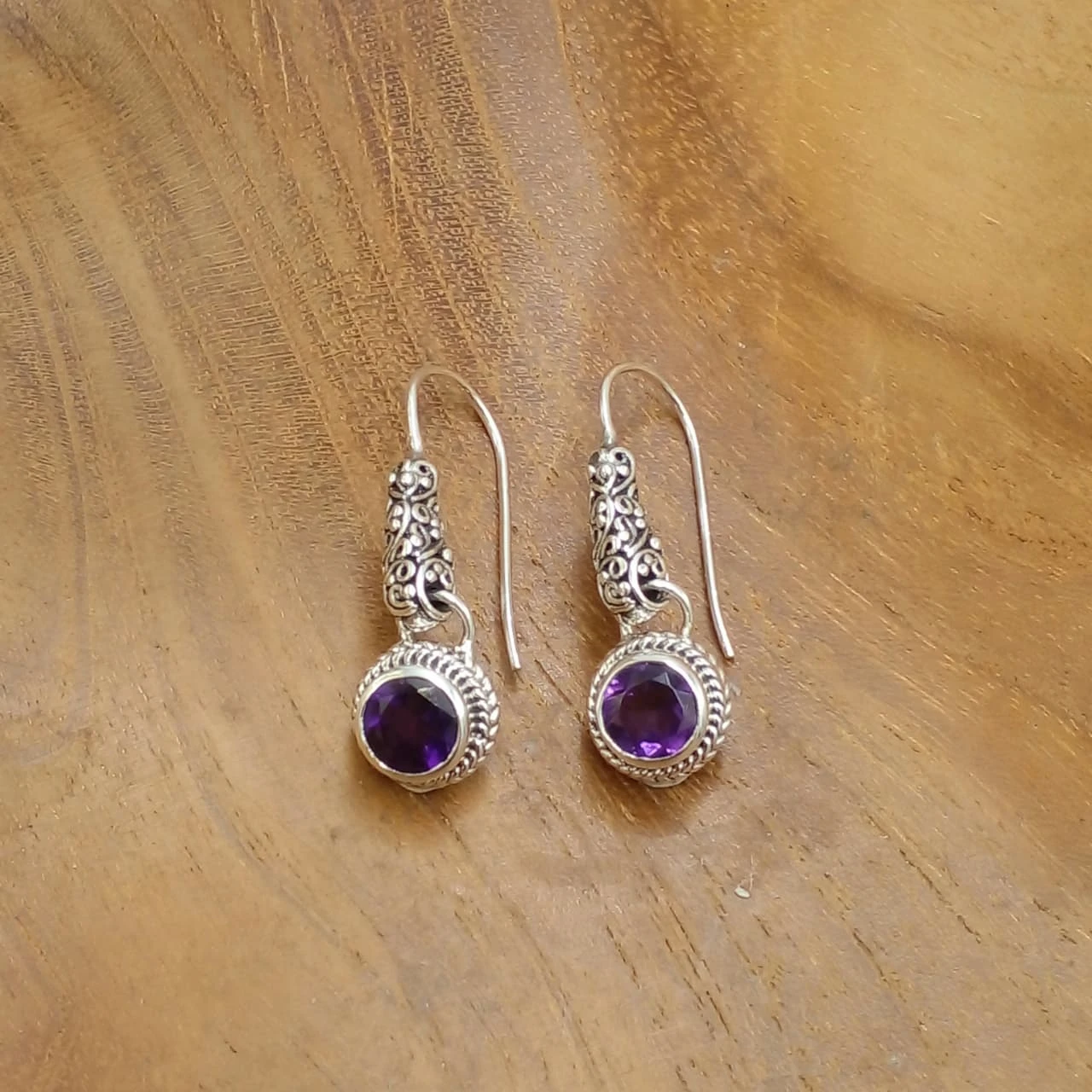 Silver Earrings With Gems E1811AMYW303 - Image 1